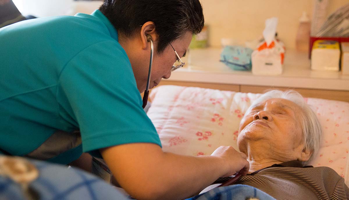 94歲的鍾阿嬤